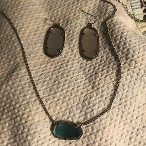 Kendra Scott Necklace & earrings